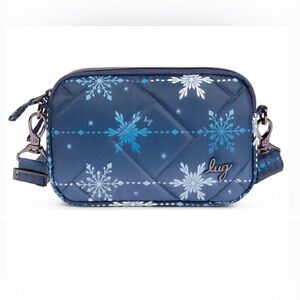 ❄️❄️NWT LUG Coupe SE Convertible Crossbody / Belt Bag - Snowflake Navy